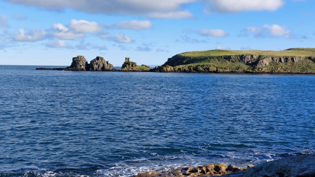 Photo of the Antrim coastline near Islandmagee